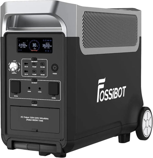 3840Wh/3600W Portable Power Station & Solar Generator
