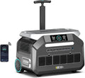 Portable Power Station 3200W + 3X100W Solar Panels 2048Wh life Battery With 6400W Peak Output