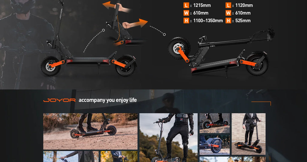 E-scooter 1000W*2 Motor 60V18Ah Escooter 10 Inch Off Road Tire Off Road Electric Scooter