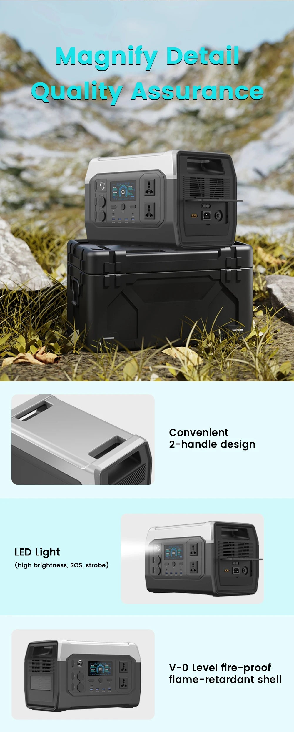 1800W Portable Power Station