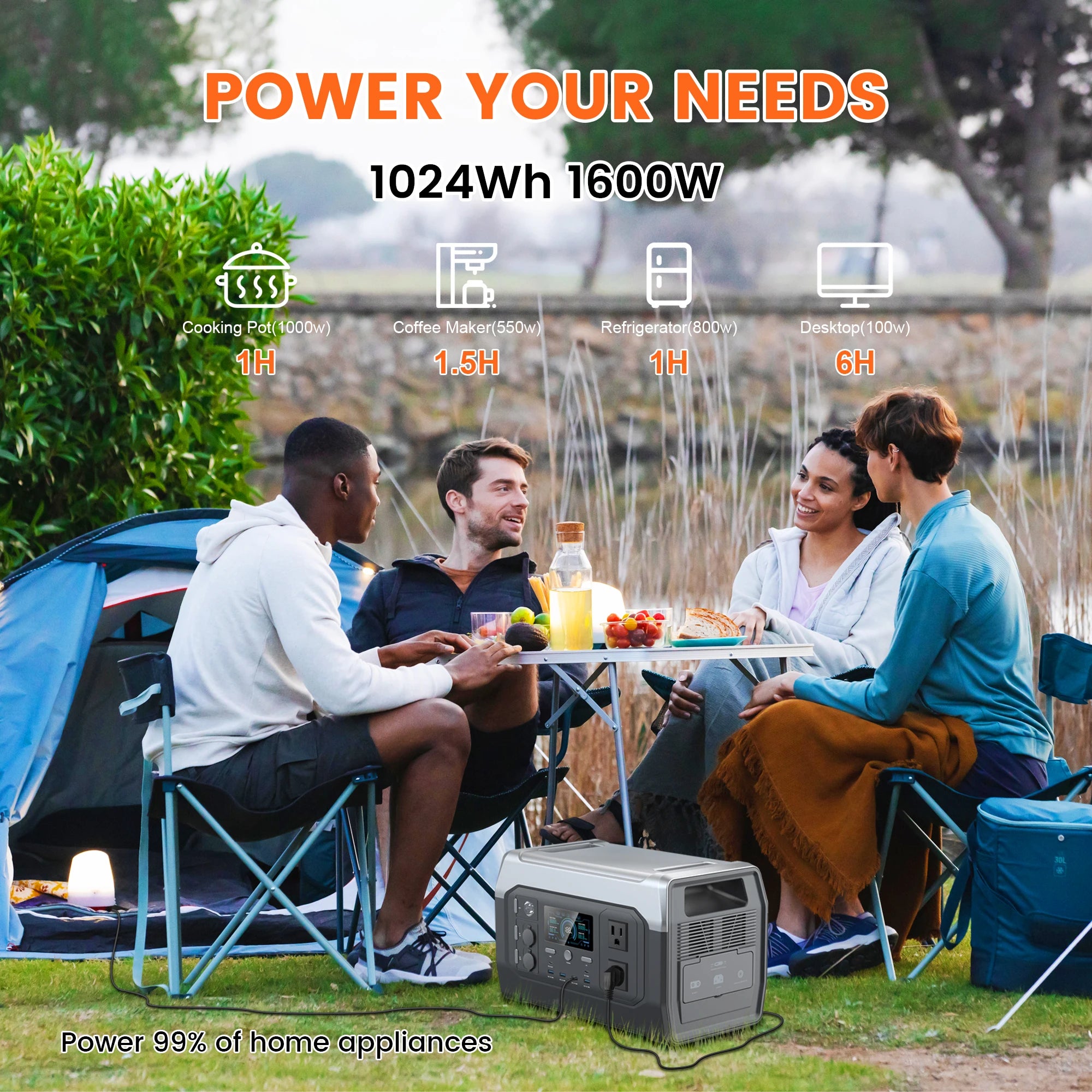 1800W Portable Power Station