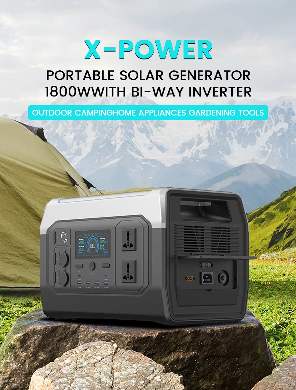 1800W Portable Power Station