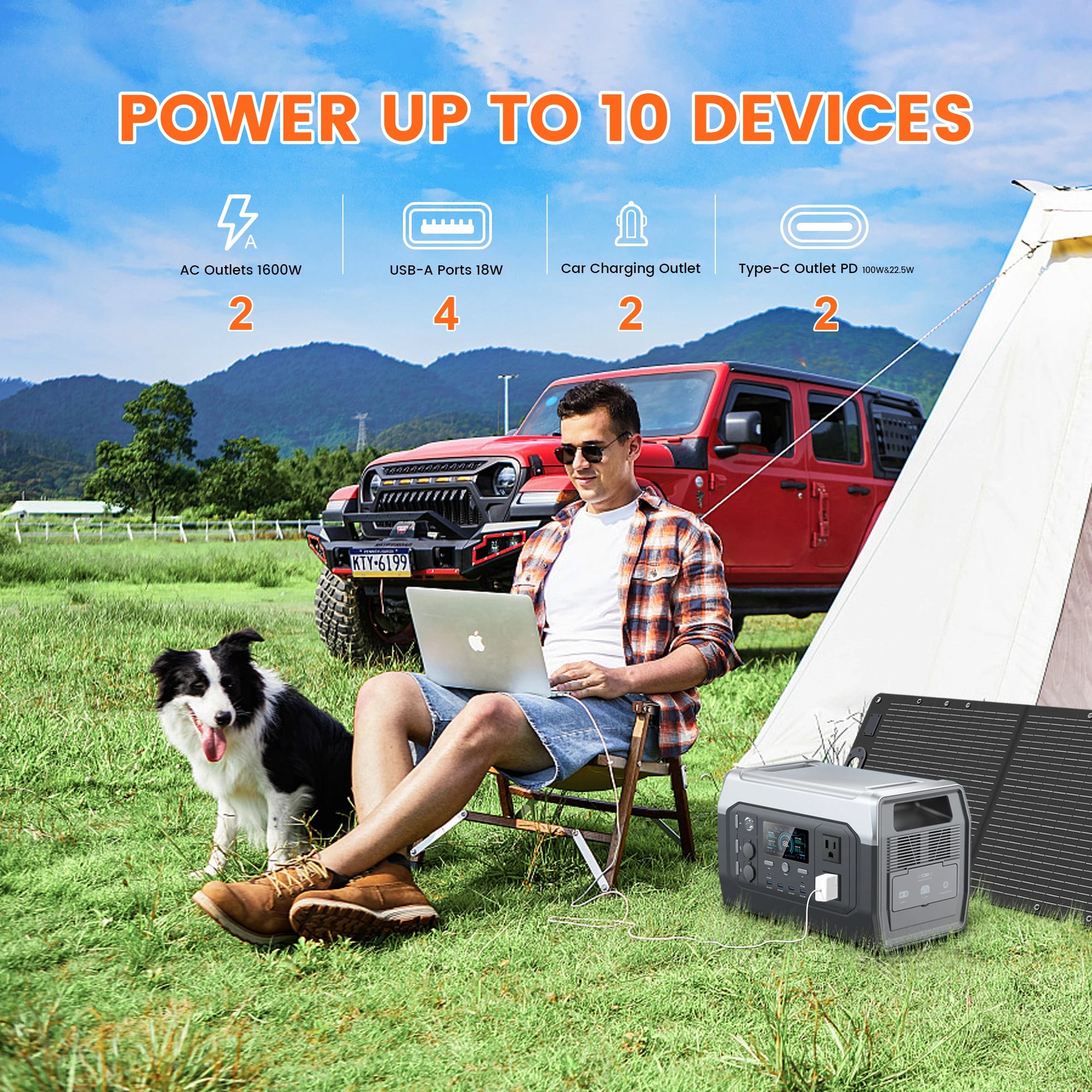 1800W Portable Power Station