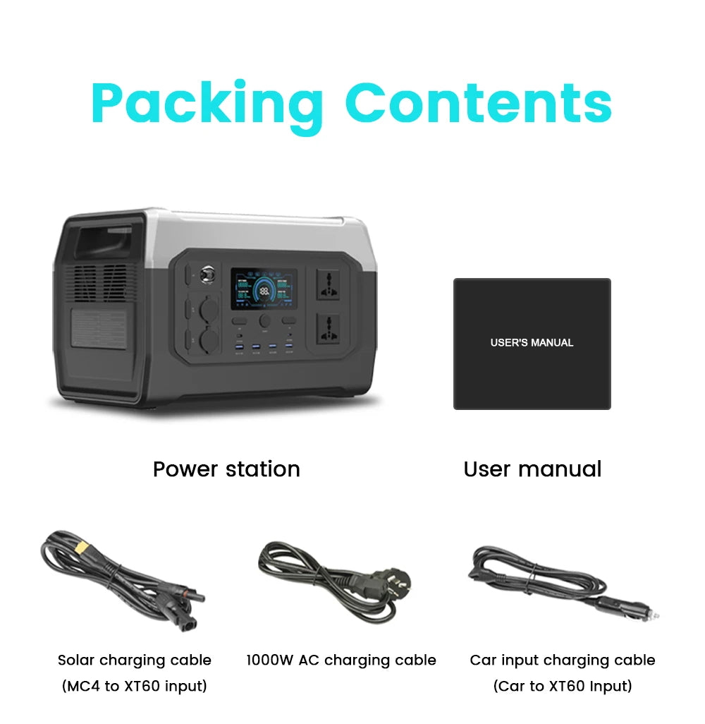 1800W Portable Power Station